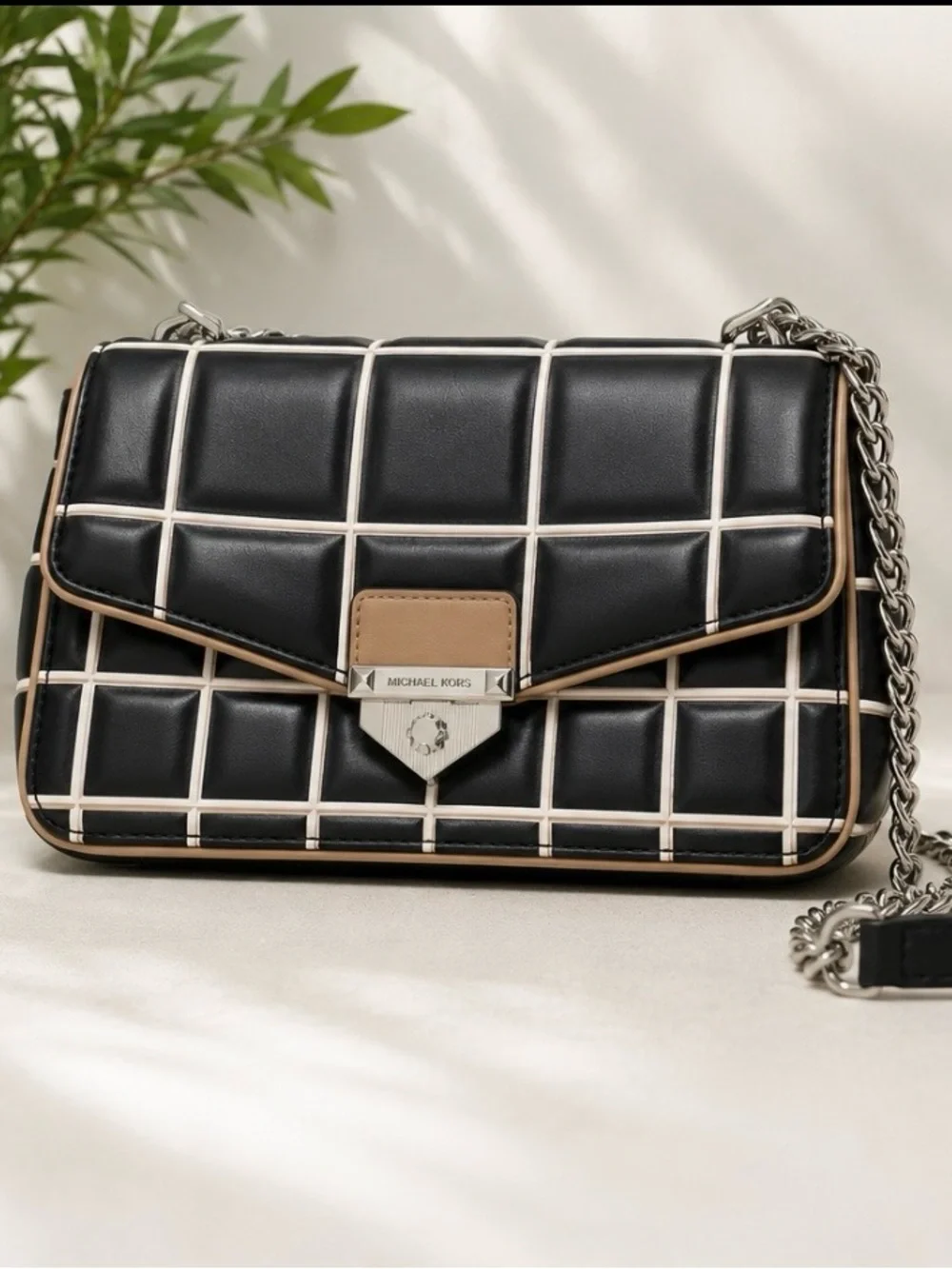 Michael Kors “Soho” Large Quilted Leather Shoulder Bag NWT